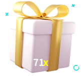 Receba seus bônus de boas-vindas no 71x